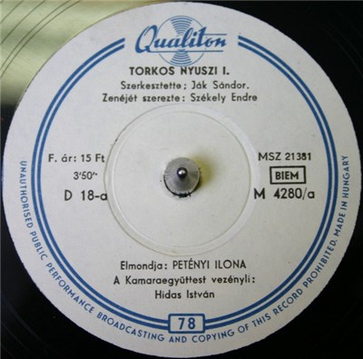 Petényi Ilona - Torkos Nyuszi download mp3 flac