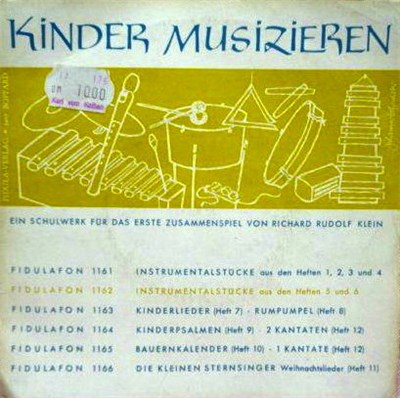 Richard Rudolf Klein - Kinder Musizieren - Instrumentalstucke download mp3 flac