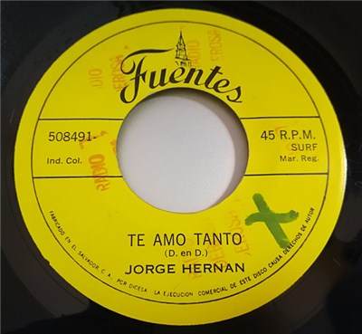 Jorge Hernan - Te Amo Tanto / Lo Juro Por Dios download mp3 flac