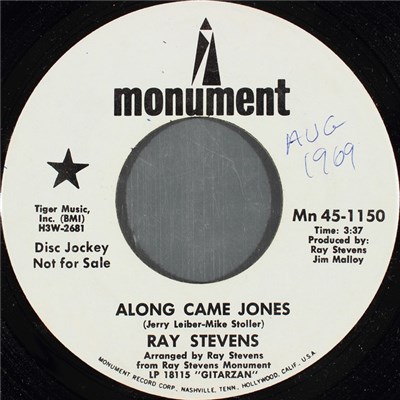 Ray Stevens - Along Came Jones / Yakety Yak download mp3 flac