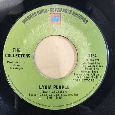 The Collectors - Lydia Purple / She (Will-O'-The Wind) download mp3 flac