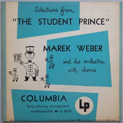 Marek Weber And His Orchestra With Chorus - Selections From "The Student Prince" download mp3 flac