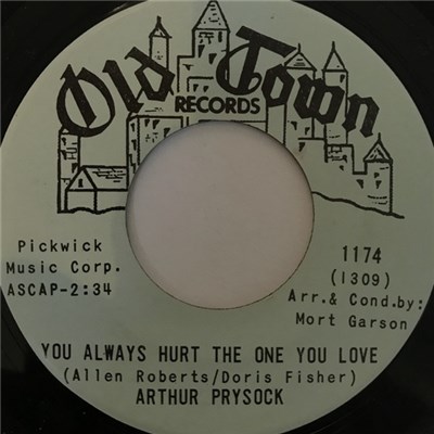 Arthur Prysock - You Always Hurt The One You Love / Full Moon And Empty Arms download mp3 flac