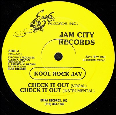 Kool Rock Jay / D.J. Slice - Check It Out / Slice It Up download mp3 flac