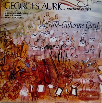 Marie-Catherine Girod, Georges Auric, Arthur Honegger, Darius Milhaud, Francis Poulenc - Sonate En Fa Et Pièces Pour Piano download mp3 flac