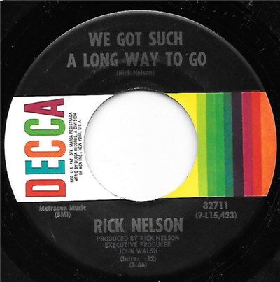 Rick Nelson - We Got Such A Long Way To Go download mp3 flac