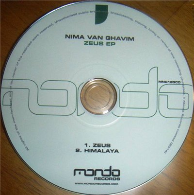 Nima van Ghavim - Zeus EP download mp3 flac