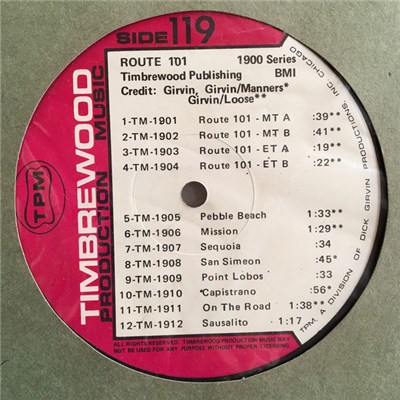 Dick Girvin, William Loose, Richard Manners - Route 101 / Abilene download mp3 flac