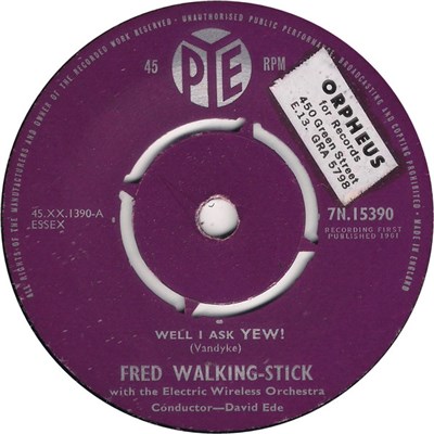 Fred Walking-Stick - Well I Ask YEW! download mp3 flac