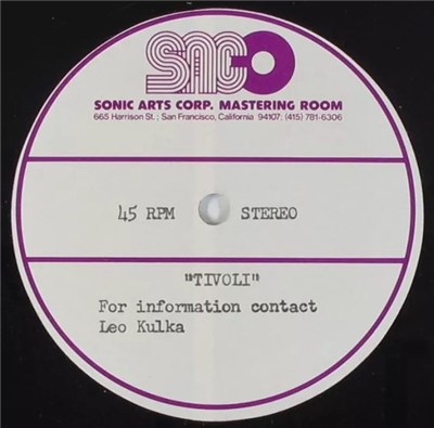 Unknown Artist - Tivoli / Jungle Disco download mp3 flac