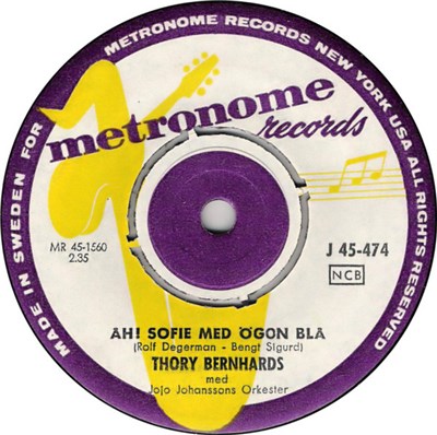 Thory Bernhards - Åh! Sofie Med Ögon Blå / Idel Idel Solsken download mp3 flac