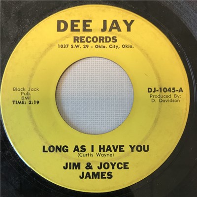 Jim & Joyce James - Long As I Have You download mp3 flac