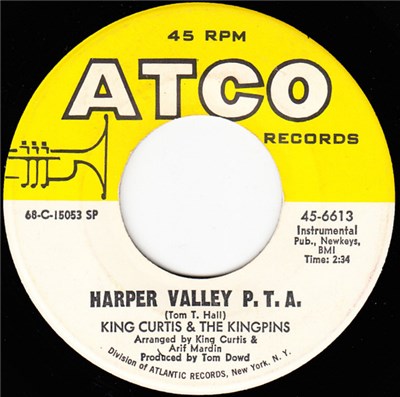 King Curtis & The Kingpins - Harper Valley P.T.A. / Makin' Hey download mp3 flac