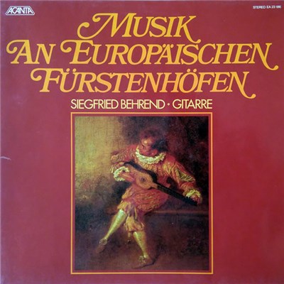 Siegfried Behrend - Musik An Europäischen Fürstenhofen download mp3 flac