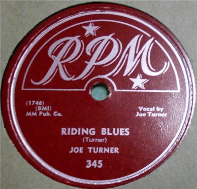 Joe Turner - Riding Blues / Playful Baby download mp3 flac