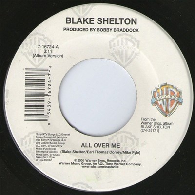 Blake Shelton - All Over Me download mp3 flac