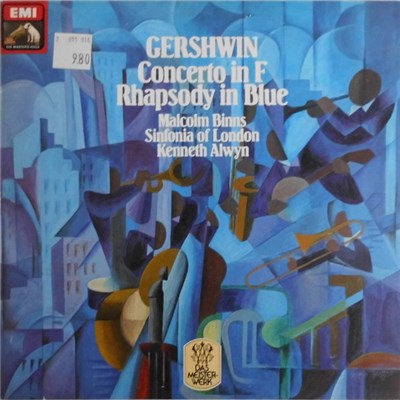 Gershwin - Sinfonia Of London, Kenneth Alwyn, Malcolm Binns - Concerto In F • Rhapsody In Blue download mp3 flac