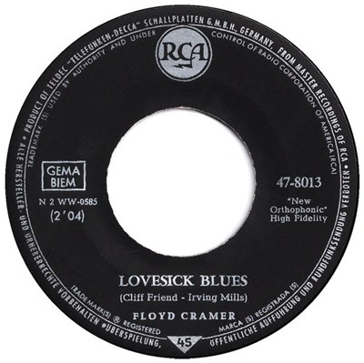 Floyd Cramer - The First Hurt / Lovesick Blues download mp3 flac