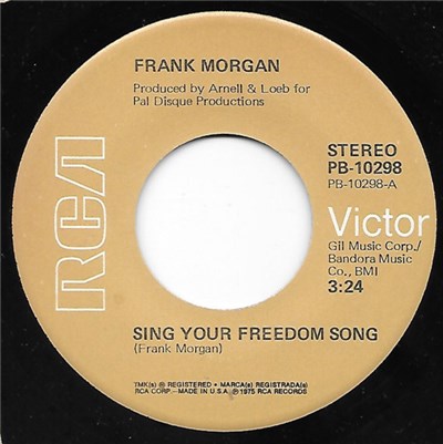 Frank Morgan - Sing Your Freedom Song / When Are You Comin' Home download mp3 flac