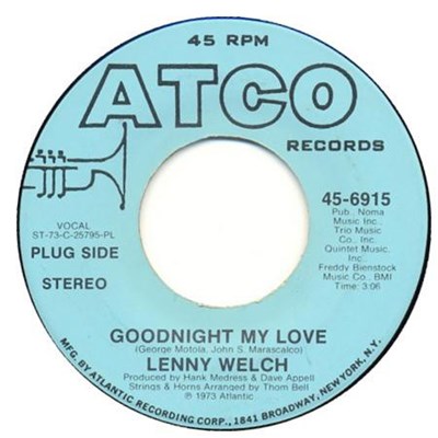 Lenny Welch - Goodnight My Love download mp3 flac