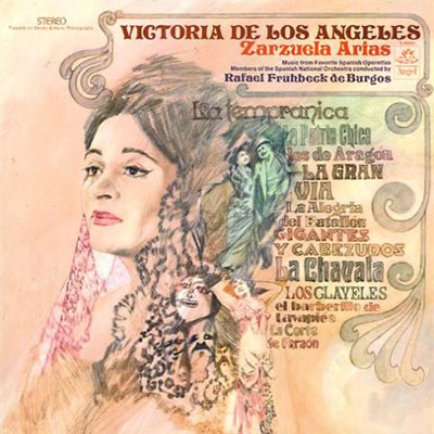 Victoria De Los Angeles, Members Of The Spanish National Orchestra, Rafael Frühbeck De Burgos - Zarzuela Arias download mp3 flac