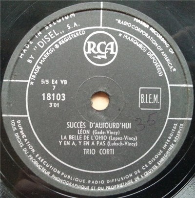 Trio Corti - Succès D'Aujourd'hui download mp3 flac