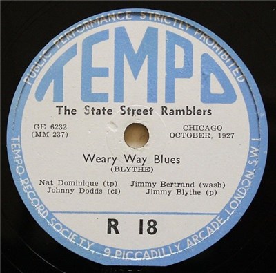 The State Street Ramblers - Weary Way Blues / Cootie Stomp download mp3 flac