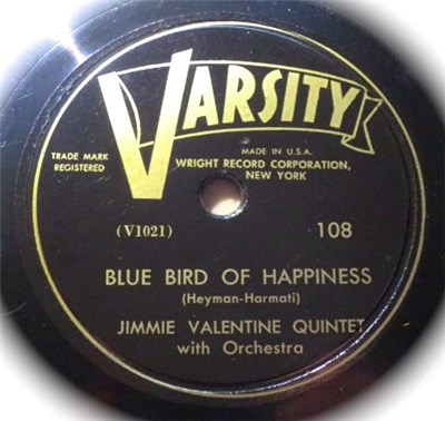 Jimmie Valentine Quintet / Barbara Brown - Blue Bird Of Happiness / A Tree In The Meadow download mp3 flac