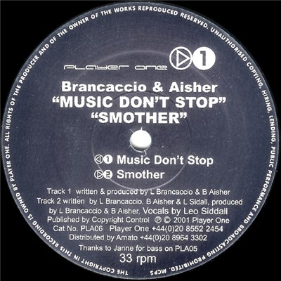 Brancaccio & Aisher - Music Don't Stop download mp3 flac