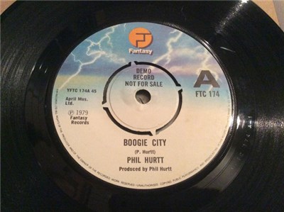 Phil Hurtt - Boogie City / P.H. Factor Boogie download mp3 flac