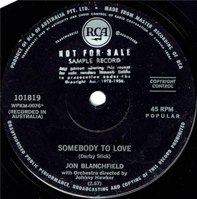 Jon Blanchfield - Somebody to Love / Pray for Love download mp3 flac