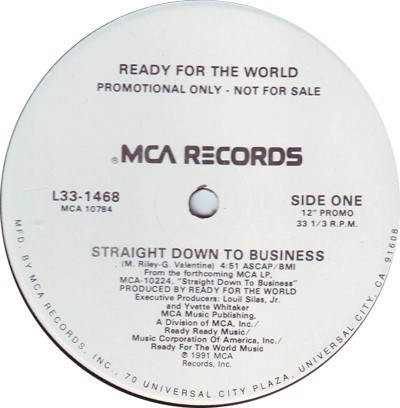 Ready For The World - Straight Down To Business download mp3 flac