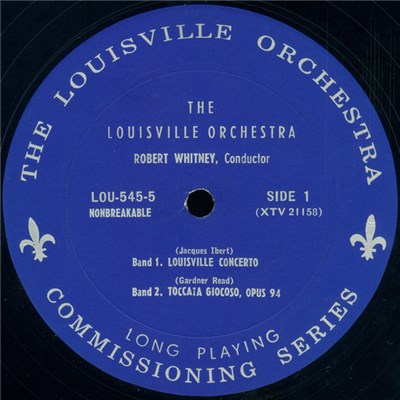 The Louisville Orchestra - Louisville Concerto / Toccata Giocosa / Rhapsodic Variations For Tape Recorder And Orchestra download mp3 flac