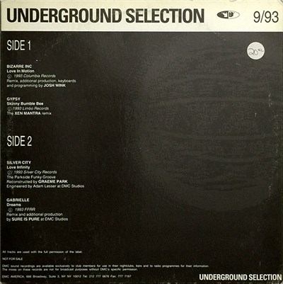 Various - Underground Selection 9/93 download mp3 flac
