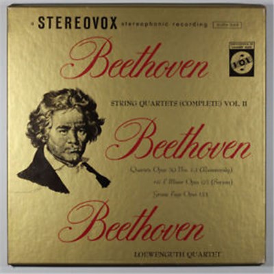 Ludwig van Beethoven, Loewenguth Quartet - String Quartets (Complete) Vol. II download mp3 flac