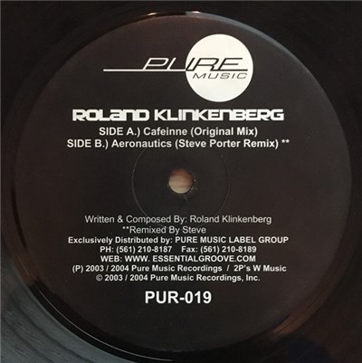 Roland Klinkenberg - Cafeinne / Aeronautics download mp3 flac