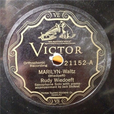 Rudy Wiedoeft - Marilyn / Saxema download mp3 flac