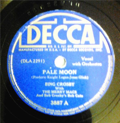 Bing Crosby - Pale Moon / Who Calls? download mp3 flac
