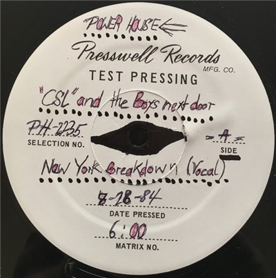 CSL And The Boys Next Door - New York Breakdown download mp3 flac