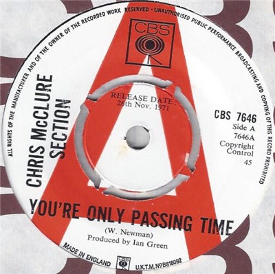 Chris McClure Section - You're Only Passing Time download mp3 flac