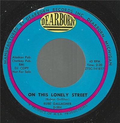 Rube Gallagher - On This Lonely Street download mp3 flac