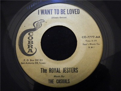 The Royal Jesters With The Casuals - I Want To Be Loved/ I Never Will Forget download mp3 flac