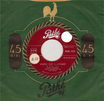 Gian Costello - Vorrei Che Il Mondo / Dondola Fantasia download mp3 flac