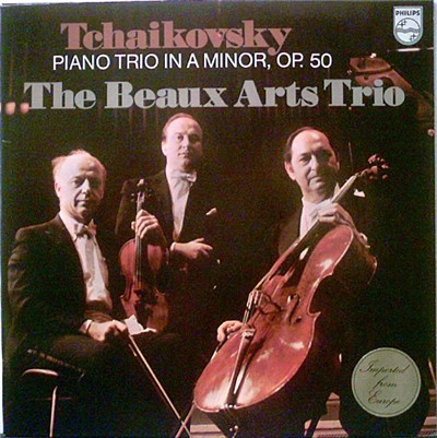 Tchaikovsky, The Beaux Arts Trio - Piano Trio In A Minor, Op. 50 download mp3 flac