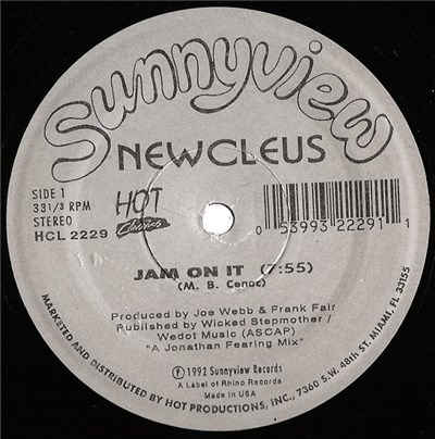 Newcleus / Extra T's - Jam On It / Ex'tra T's Boogie download mp3 flac