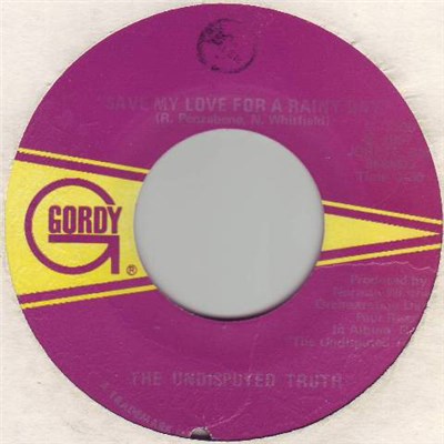 Undisputed Truth - Save My Love For A Rainy Day download mp3 flac