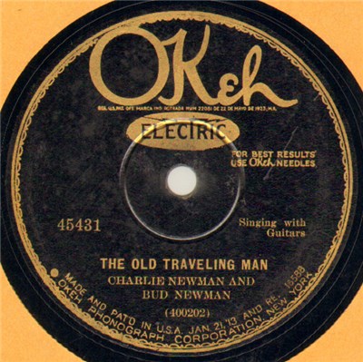 Charlie Newman And Bud Newman - The Old Traveling Man / Rock All Of Our Babies To Sleep download mp3 flac