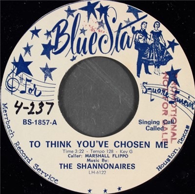 The Shannonaires - To Think You've Chosen Me download mp3 flac