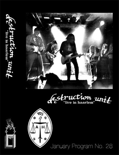 Destruction Unit - Live In Haarlem download mp3 flac