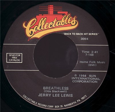 Jerry Lee Lewis / Bill Justis - Breathless / Raunchy download mp3 flac